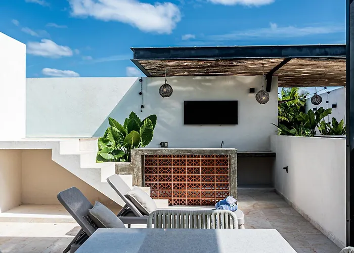 Bt Homes - Lujoso Ph, Naturaleza & Piscina Privada Apartment Tulum